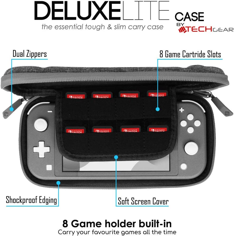 Portable Slim Hard Shell Protective Carry Travel Cover for Nintendo Switch Lite