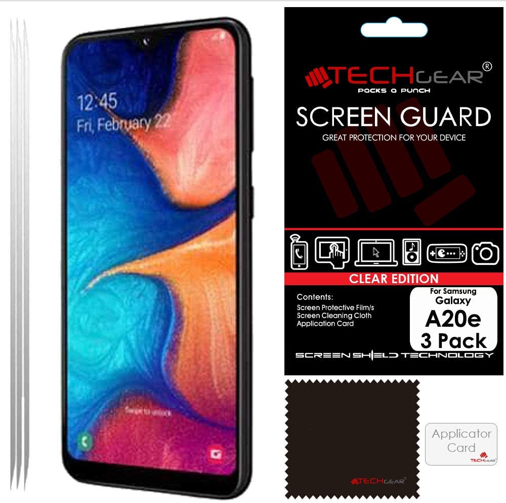Samsung Galaxy A20e Clear Film Screen Protectors