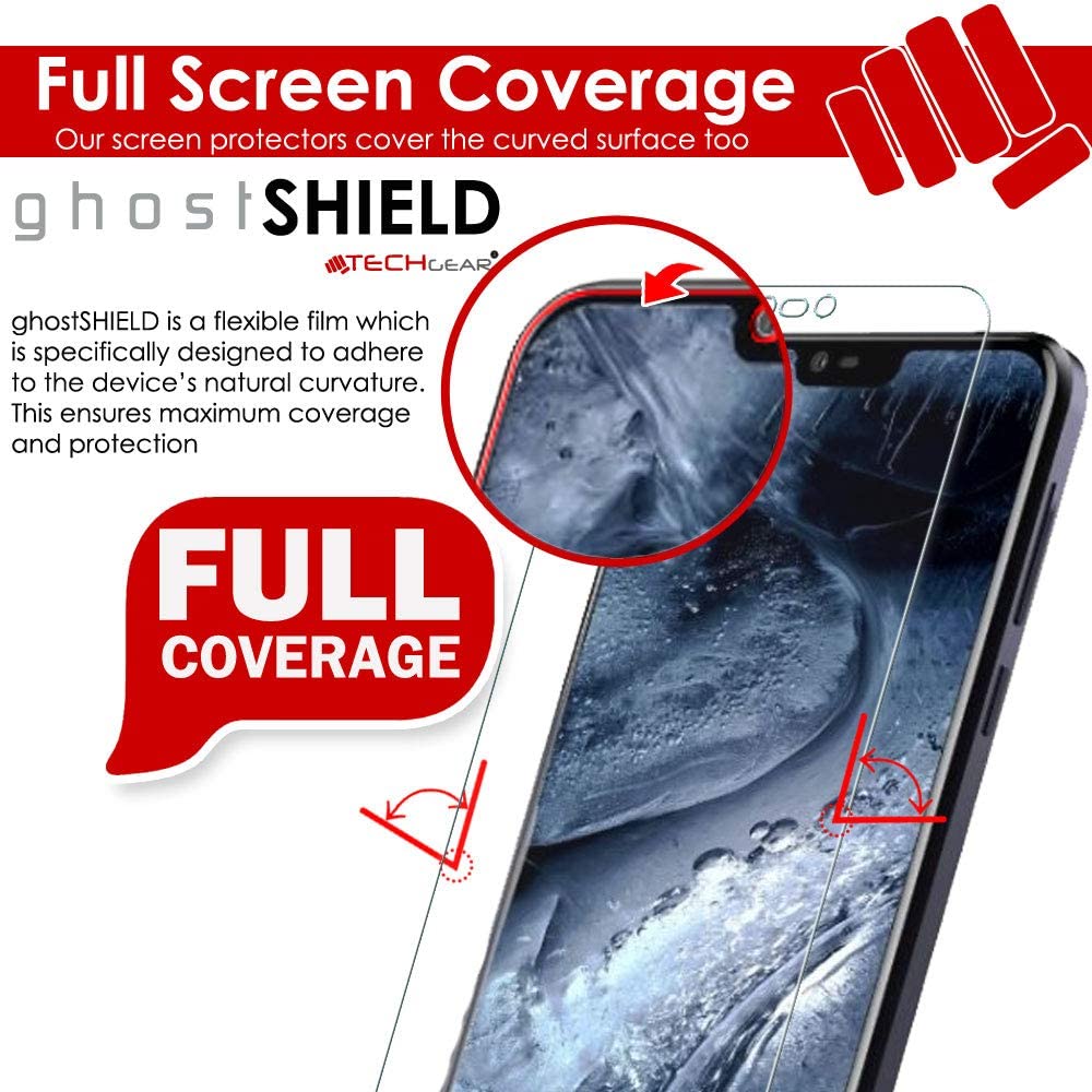 Nokia 7.1 Full Coverage TPU Film Screen Protectors