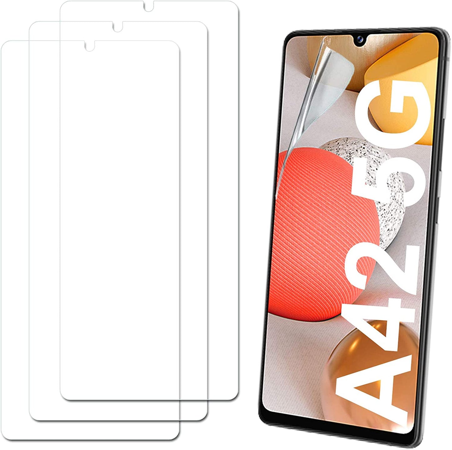 Samsung Galaxy A42 5G Clear Film Screen Protectors