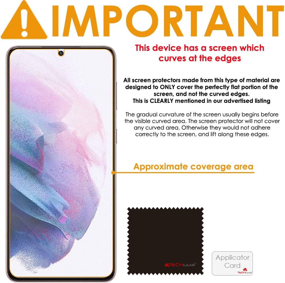 Samsung Galaxy S21 Plus / S21+ 5G, CLEAR LCD Screen Protectors Cover Guards