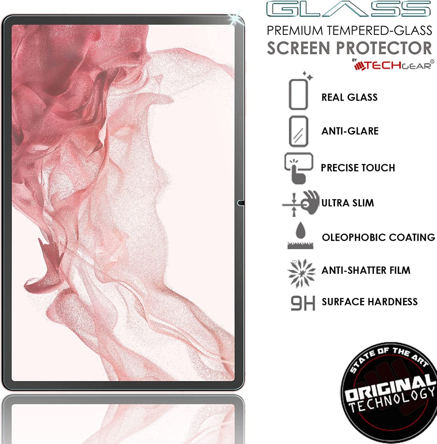 Samsung Galaxy Tab S8 11" (SM-X700 Series) Anti Glare, Matte Tempered Glass Screen Protectors