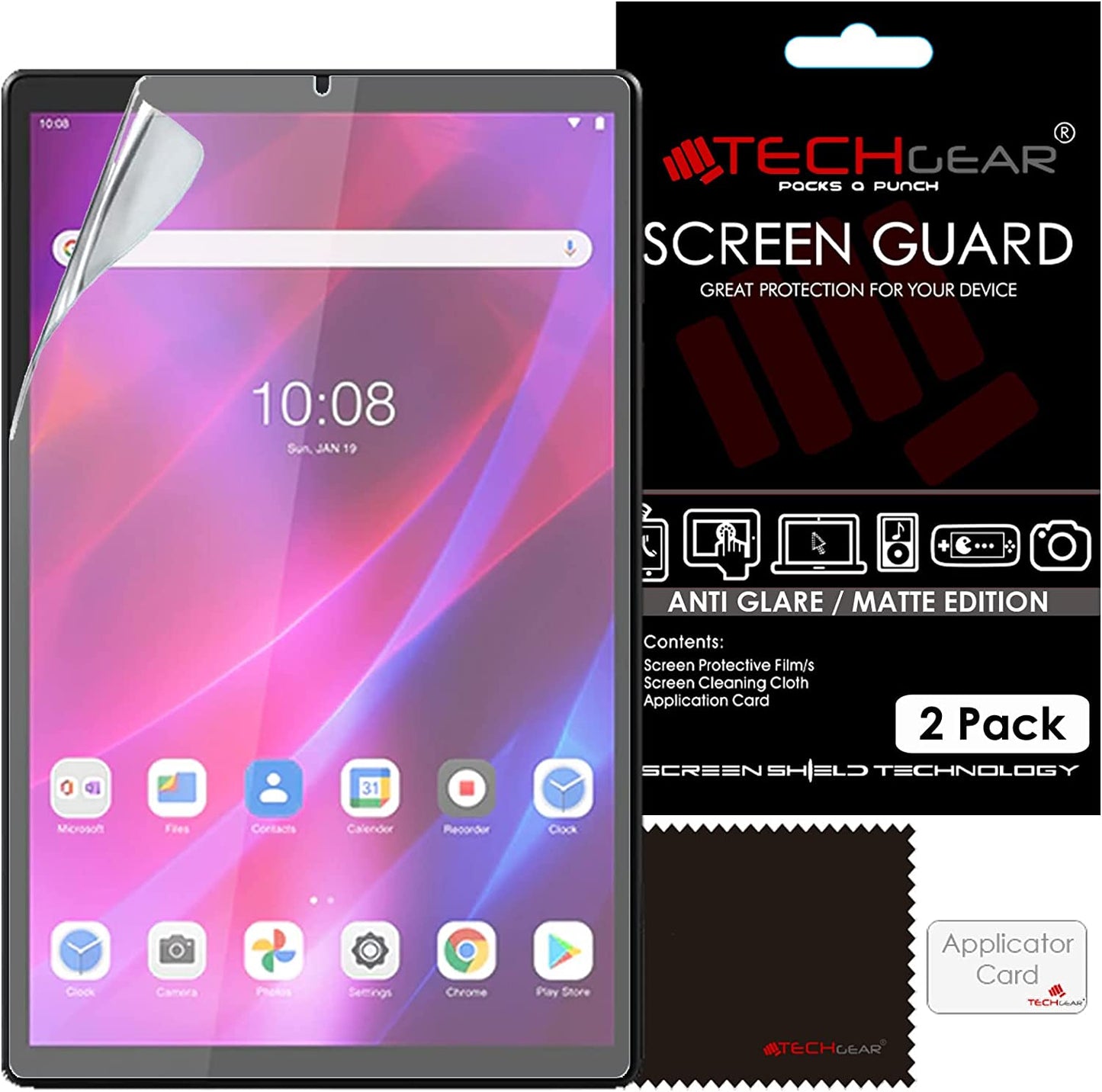 Anti Glare / Matte Protectors for Lenovo Tab K10 / Tab M10 Plus 2nd Gen 2020 (10.3") TB-X606 / TB-X6C6 Matte Screen Protector