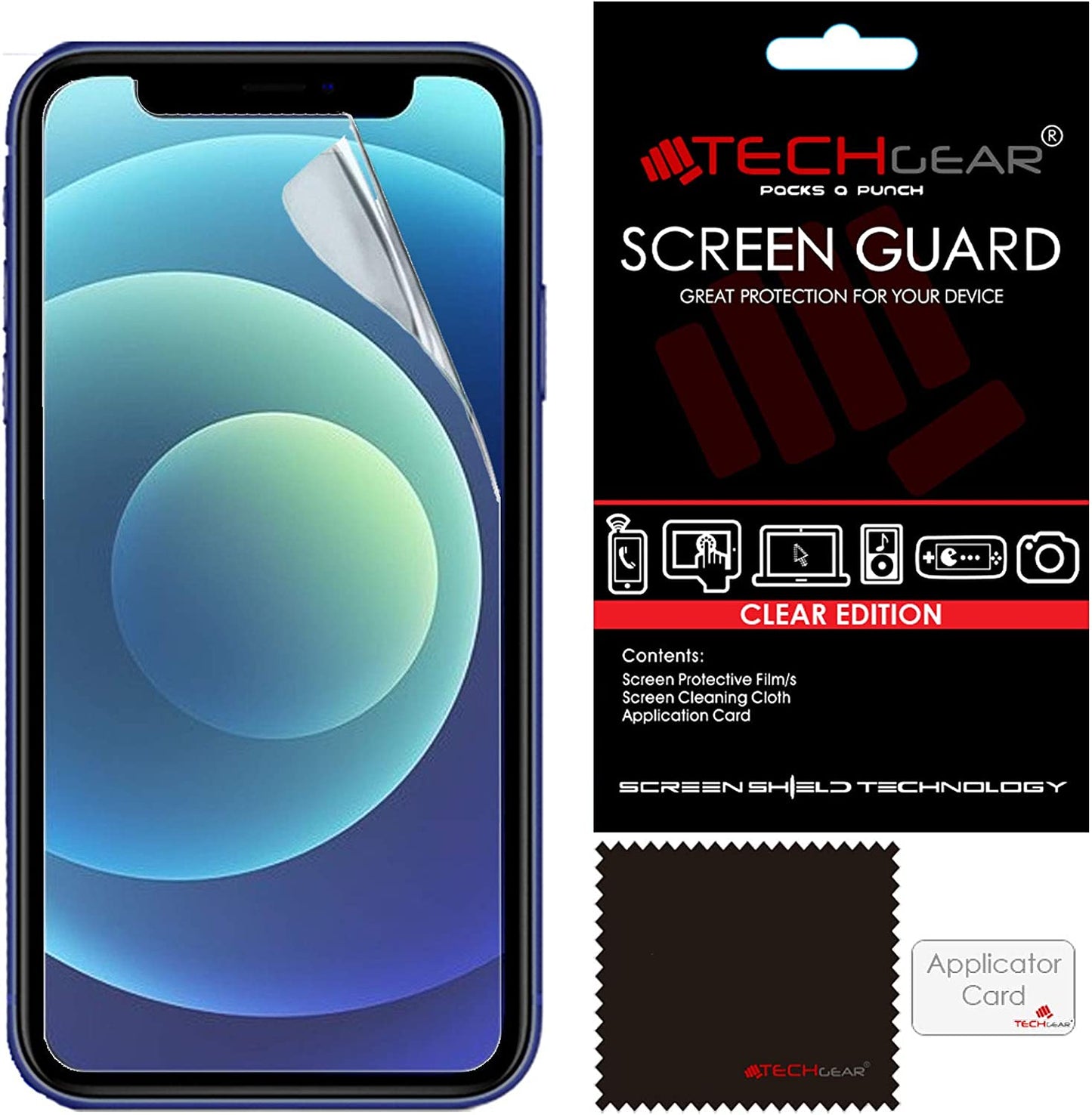 iPhone 12 Mini Clear Film Screen Protectors