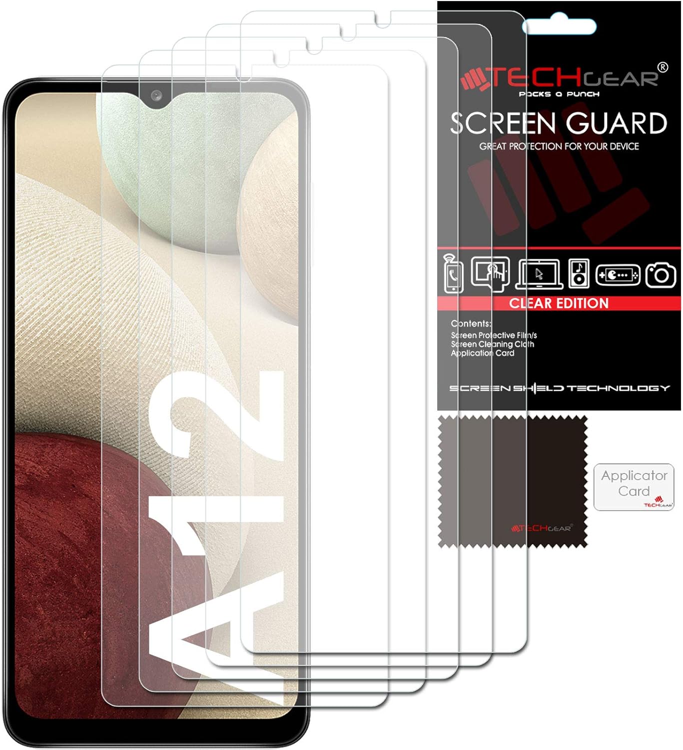 Samsung Galaxy A12 / A13 Clear Film Screen Protectors