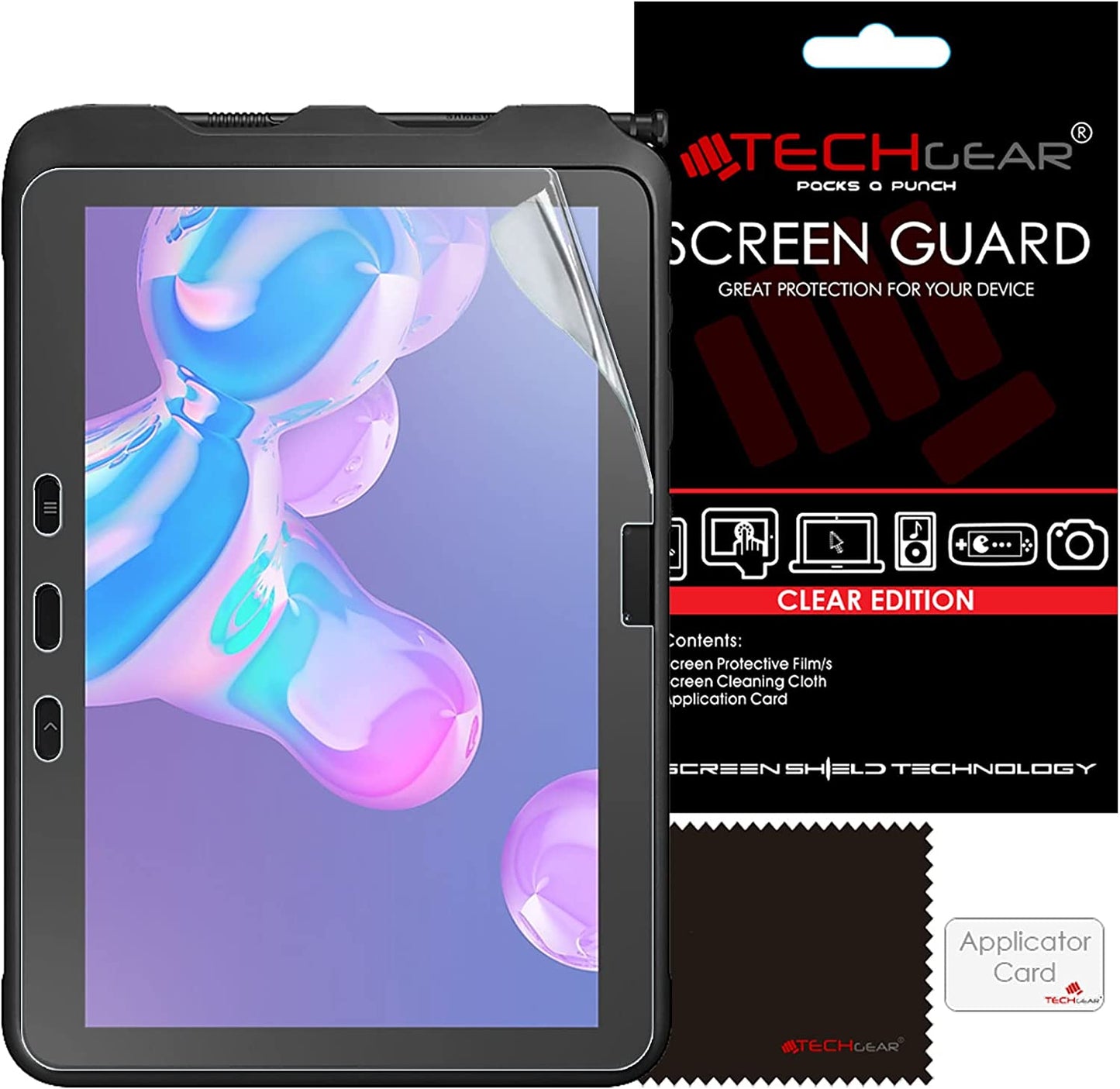 Samsung Galaxy Tab Active Pro / 4 Pro 10.1" (SM-T540 T540 T547 T630 T637) Clear Film Screen Protectors