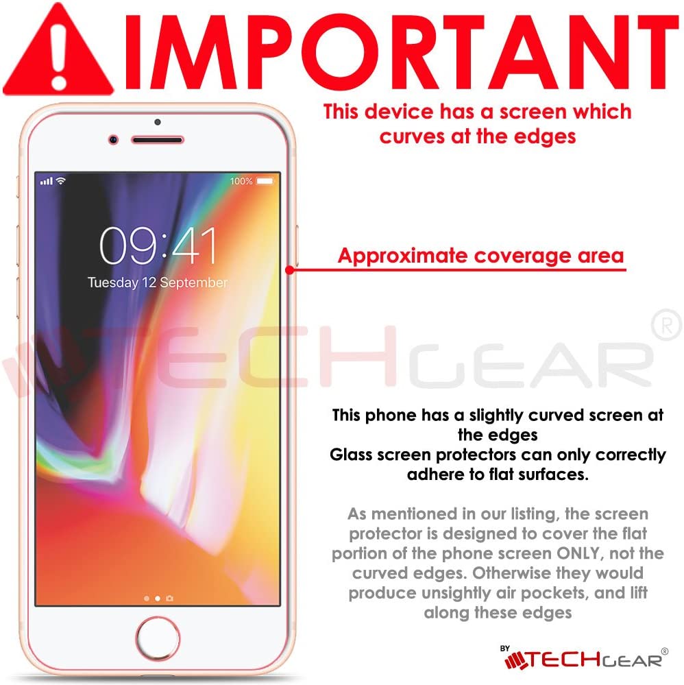 iPhone 8 Plus / 7 Plus Anti Spy, Privacy Tempered Glass Screen Protectors