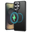 TECHGEAR Carbon Fibre Case for Samsung Galaxy S26 Ultra - Magnetic Slim Shockproof Hard Back Cover, Wireless Charging Compatible