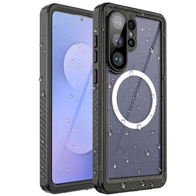 TECHGEAR Waterproof Magnetic Case for Samsung Galaxy S26 Ultra – IP68 Shockproof 360° Full Body Sealed Cover with Built-In Screen Protector