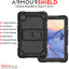 TECHGEAR ArmourSHIELD Case for Samsung Galaxy Tab A11 8.7" (SM-X130/X133/X135) – Tough Rugged Full Body Case with Screen Protector & Kickstand
