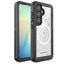 TECHGEAR Waterproof Magnetic Case for Samsung Galaxy S25 Plus (S25+) – IP68 Shockproof 360° Full Body Sealed Cover with Built-In Screen Protector