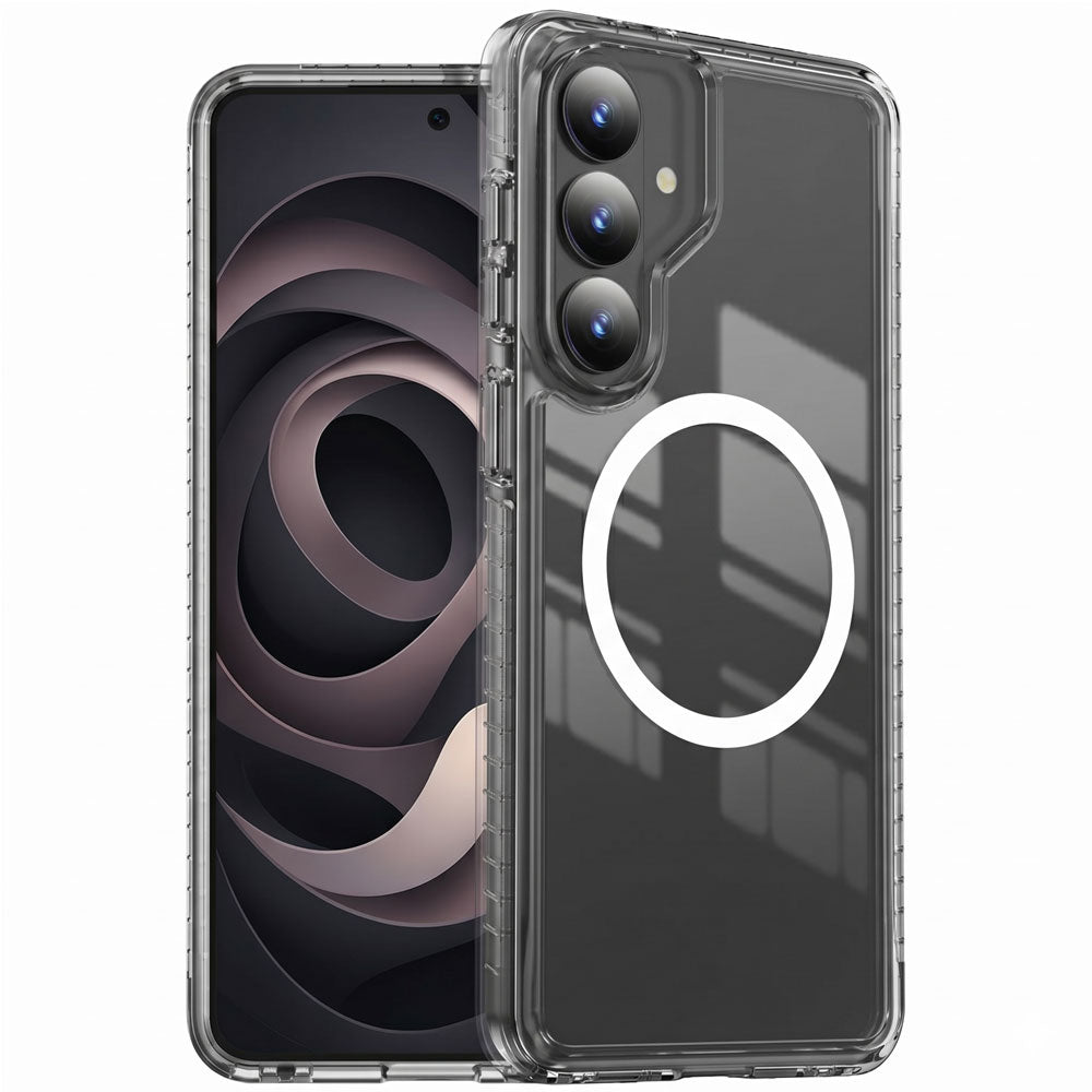TECHGEAR Clear Magnetic Case for Samsung Galaxy S26 Plus – Slim Transparent Shockproof Cover with MagSafe Compatible Wireless Charging