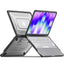 TECHGEAR BallisticWrap Case for MacBook Neo 13" (2026 A18 Pro) - Student Laptop Tough Hard Shell Cover with Kickstand, Shockproof TPU Edges