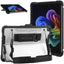 [DuraTUFF Case] Tough Rugged HEAVY DUTY Armour Shockproof Impact Case with Hand Strap, Shoulder Strap & Stand Cover for Microsoft Surface Pro 12 (12", 2025)