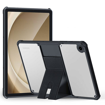 TECHGEAR Fusion Armour Case for Samsung Galaxy Tab A11 Plus 11" (SM-X230 / SM-X236) Slim Hybrid Rugged Bumper Case with Stand & Clear Back