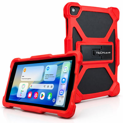 TECHGEAR Universal Tablet Case 8 Inch (7.9–8.7") - Rugged Bumper Case with Stand, Adjustable Fit Shockproof Protective Cover for iPad, Samsung, Lenovo, Android Tablets (Copy)
