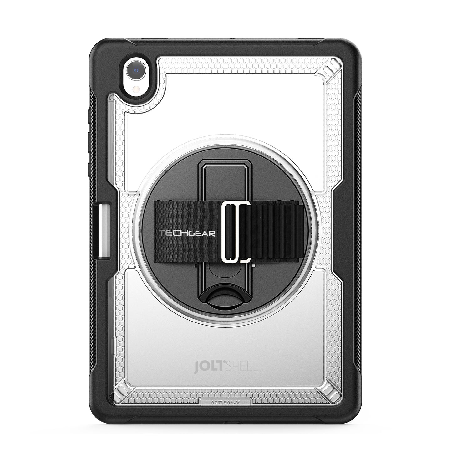 TECHGEAR JOLT Case for Samsung Galaxy Tab S11 11" (SM-X730 / SM-X736) – Slim Rugged Case with S-Pen Holder, 360° Stand, Hand Strap & Shoulder Strap