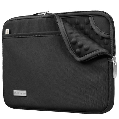 TECHGEAR AirShock Universal Tablet Sleeve | Shockproof Protective Sleeve Case for 7-13 Inch Tablets | Water-Resistant Oxford Fabric with Front Storage Pocket