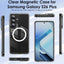 TECHGEAR Clear Magnetic Case for Samsung Galaxy S26 Plus – Slim Transparent Shockproof Cover with MagSafe Compatible Wireless Charging