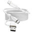 TECHGEAR 2-in-1 100 W USB-A/C to USB-C Soft Silicone Fast Charging Cable – Tangle-Free, PD 3.0/QC 4.0, E-Marker – Black | Red | White – 30 cm | 1 m | 2 m | 3 m | 2 Pack | 3 Pack