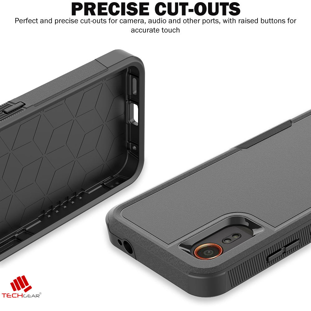 TECHGEAR Tough Rugged Case for Samsung Galaxy XCover 7 5G | Heavy Duty Shockproof Protective Work Phone Cover