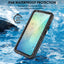 TECHGEAR Waterproof Magnetic Case for Samsung Galaxy S25 Plus (S25+) – IP68 Shockproof 360° Full Body Sealed Cover with Built-In Screen Protector