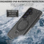 TECHGEAR Waterproof Magnetic Stand Case for Samsung Galaxy S25 Plus (S25+) – IP68 Shockproof Full Body Magnetic Charging Compatible Cover