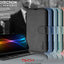 [Wallet Case] RFID Blocking, Leather Flip Cover with Card Holder, Kickstand, Wrist Strap, Magnetic Closure For Apple iPhone Air