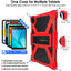 TECHGEAR Universal Tablet Case 10 Inch (9.7–11") - Rugged Bumper Case with Stand, Adjustable Fit Shockproof Protective Cover for iPad, Samsung, Lenovo, Android Tablets