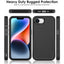 TECHGEAR Tough Rugged Case for iPhone 17e / iPhone 16e – Heavy Duty Shockproof Work Phone Case with Dual Layer Protection, Non-Slip Grip & Raised Screen Protection (Black)
