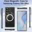 TECHGEAR Clear Magnetic Case for Samsung Galaxy S26 Ultra – Slim Transparent Shockproof Cover with MagSafe Compatible Wireless Charging