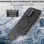 TECHGEAR Waterproof Magnetic Stand Case for iPhone 15 Pro Max 6.7" – IP68 Shockproof MagSafe Compatible Cover
