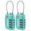TSA Suitcase Locks 4-Dial Security Travel Combination Padlock