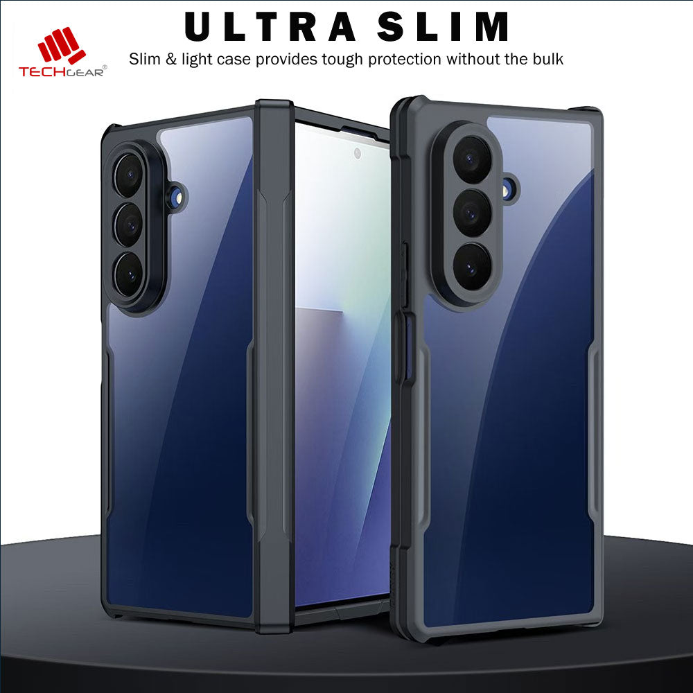 [Fusion Armour] Samsung Galaxy Z Fold 7 Premium Fusion Tough Rugged Screen Protector & Hinge Case