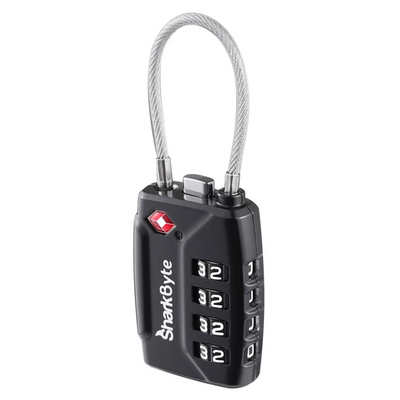 TSA Suitcase Locks 4-Dial Security Travel Combination Padlock