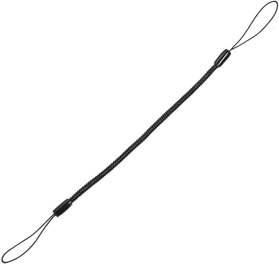 [Stylus Tether] 8" Retractable Spring Coil Strap, Elastic Coil Lanyards, Tether Strings Cord for Stylus Touch Pens/Pencils