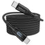 TECHGEAR 100W USB-C to USB-C Fast Charging Cable with LED Power Display – PD3.0 / QC4.0, Nylon Braided, E-Marker Chip, 30cm | 1m | 2m | 3m