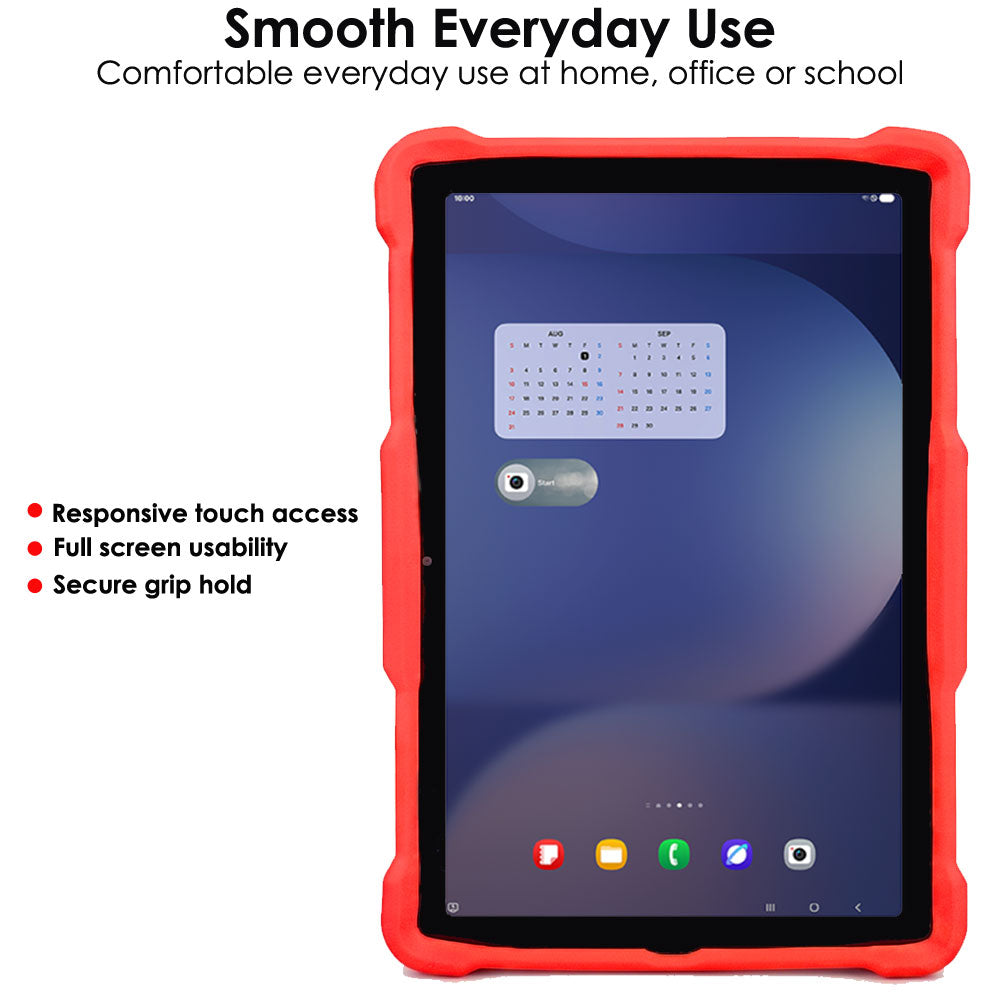 TECHGEAR Universal Tablet Case 10 Inch (9.7–11") - Rugged Bumper Case with Stand, Adjustable Fit Shockproof Protective Cover for iPad, Samsung, Lenovo, Android Tablets