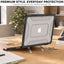 TECHGEAR BallisticWrap Case for MacBook Neo 13" (2026 A18 Pro) - Student Laptop Tough Hard Shell Cover with Kickstand, Shockproof TPU Edges
