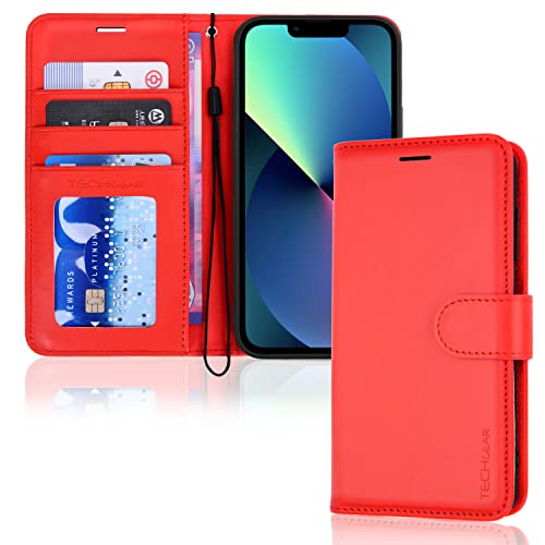 [Wallet Case] Protective Cover with Cash & Card Holder, Stand and Wrist Strap For Apple iPhone 15 Plus