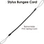 [Stylus Tether] 8" Retractable Spring Coil Strap, Elastic Coil Lanyards, Tether Strings Cord for Stylus Touch Pens/Pencils