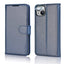 [Wallet Case] Protective Cover with Cash & Card Holder, Stand and Wrist Strap For Apple iPhone 15