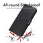 [Wallet Case] Protective Cover with Cash & Card Holder, Stand and Wrist Strap For Apple iPhone 15