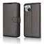 [Wallet Case] Protective Cover with Cash & Card Holder, Stand and Wrist Strap For Apple iPhone 15