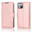 [Wallet Case] Protective Cover with Cash & Card Holder, Stand and Wrist Strap For Apple iPhone 15