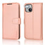[Wallet Case] Protective Cover with Cash & Card Holder, Stand and Wrist Strap For Apple iPhone 15
