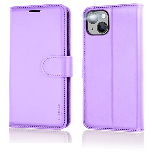 [Wallet Case] Protective Cover with Cash & Card Holder, Stand and Wrist Strap For Apple iPhone 15 Plus