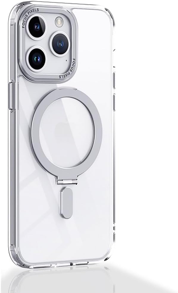 [Fusion Armour Ring] Premium Tough Protective Magnetic Ring Kickstand Case, MagSafe Case for iPhone 15 Pro Max 6.7"