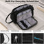 SharkByte Large Pencil Case Organiser - Big Capacity Stationery Storage Pouch with Compartments for School, College, Study, Office, Travel & Everyday Organisation