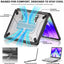 TECHGEAR BallisticWrap Case for MacBook Neo 13" (2026 A18 Pro) - Student Laptop Tough Hard Shell Cover with Kickstand, Shockproof TPU Edges